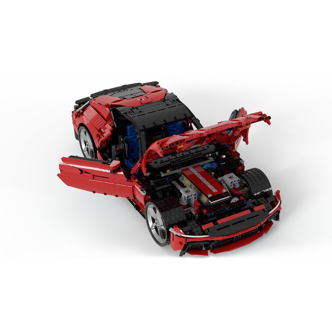 MOC - 191495 Ferrari 12Cilindri - 1:8 - 42143 B Model Klemmbausteine - LesDiy - Klemmbausteine