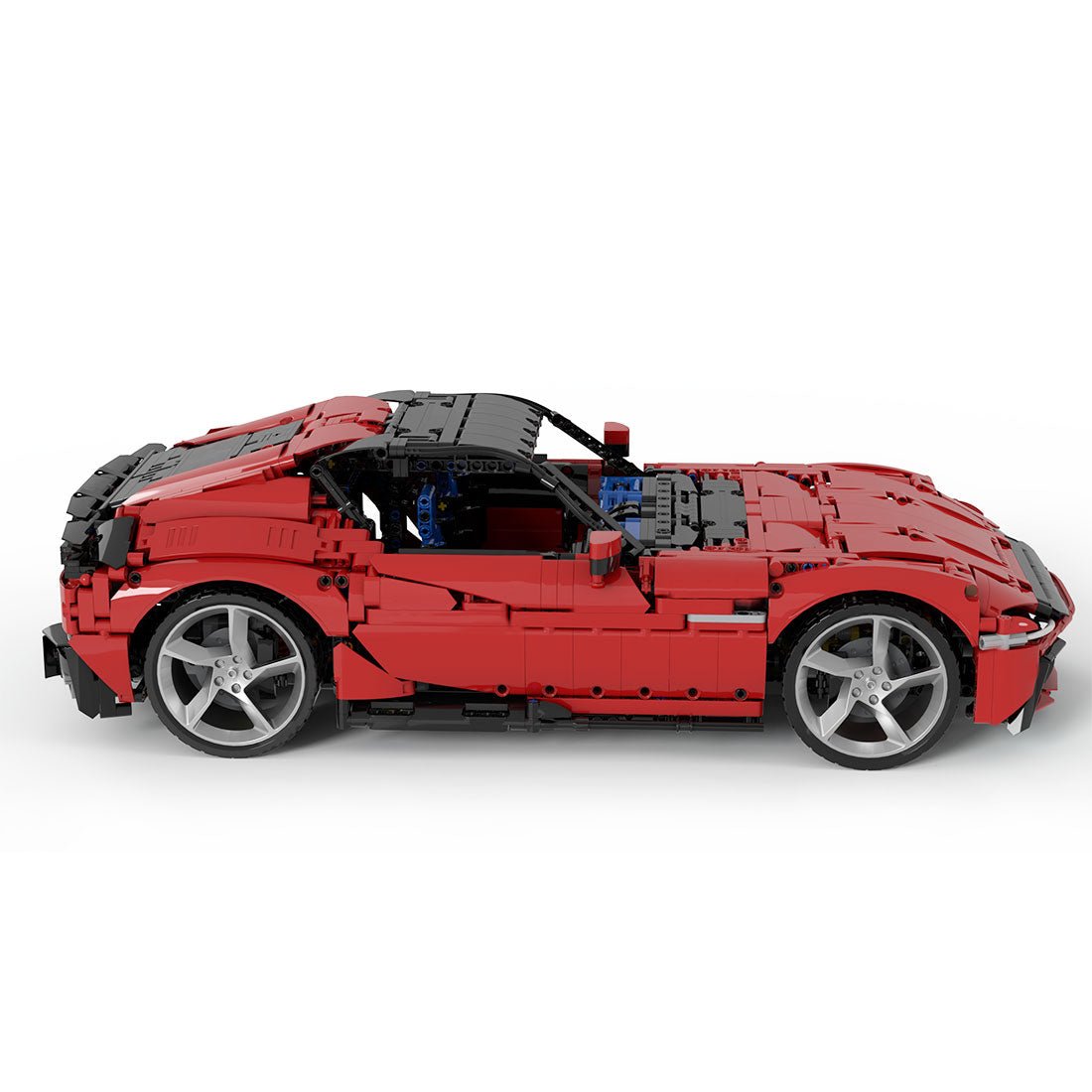MOC - 191495 Ferrari 12Cilindri - 1:8 - 42143 B Model Klemmbausteine - LesDiy - Klemmbausteine