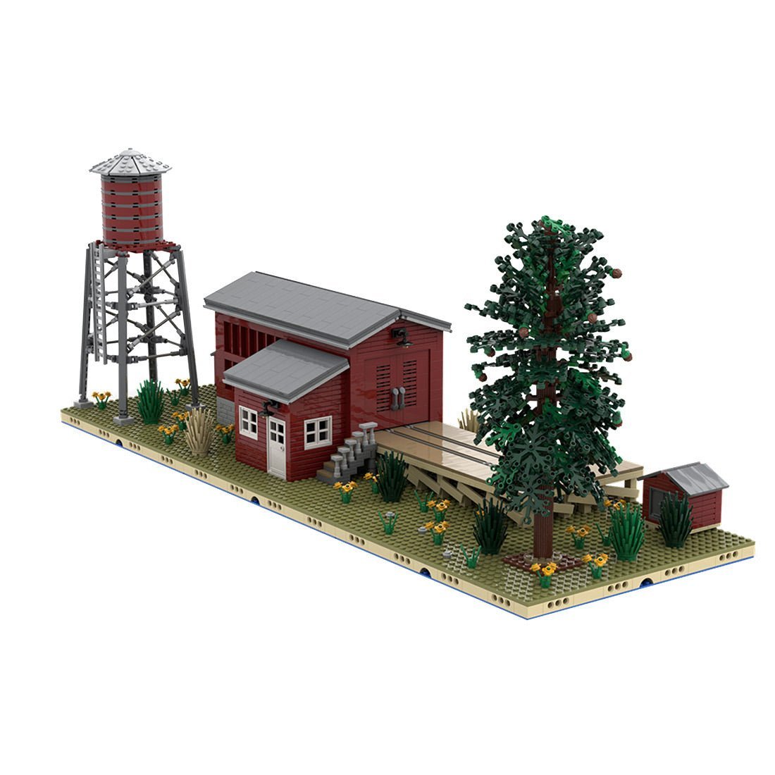 MOC - 192611 Sawmill Complete Set Klemmbausteine - LesDiy - Klemmbausteine