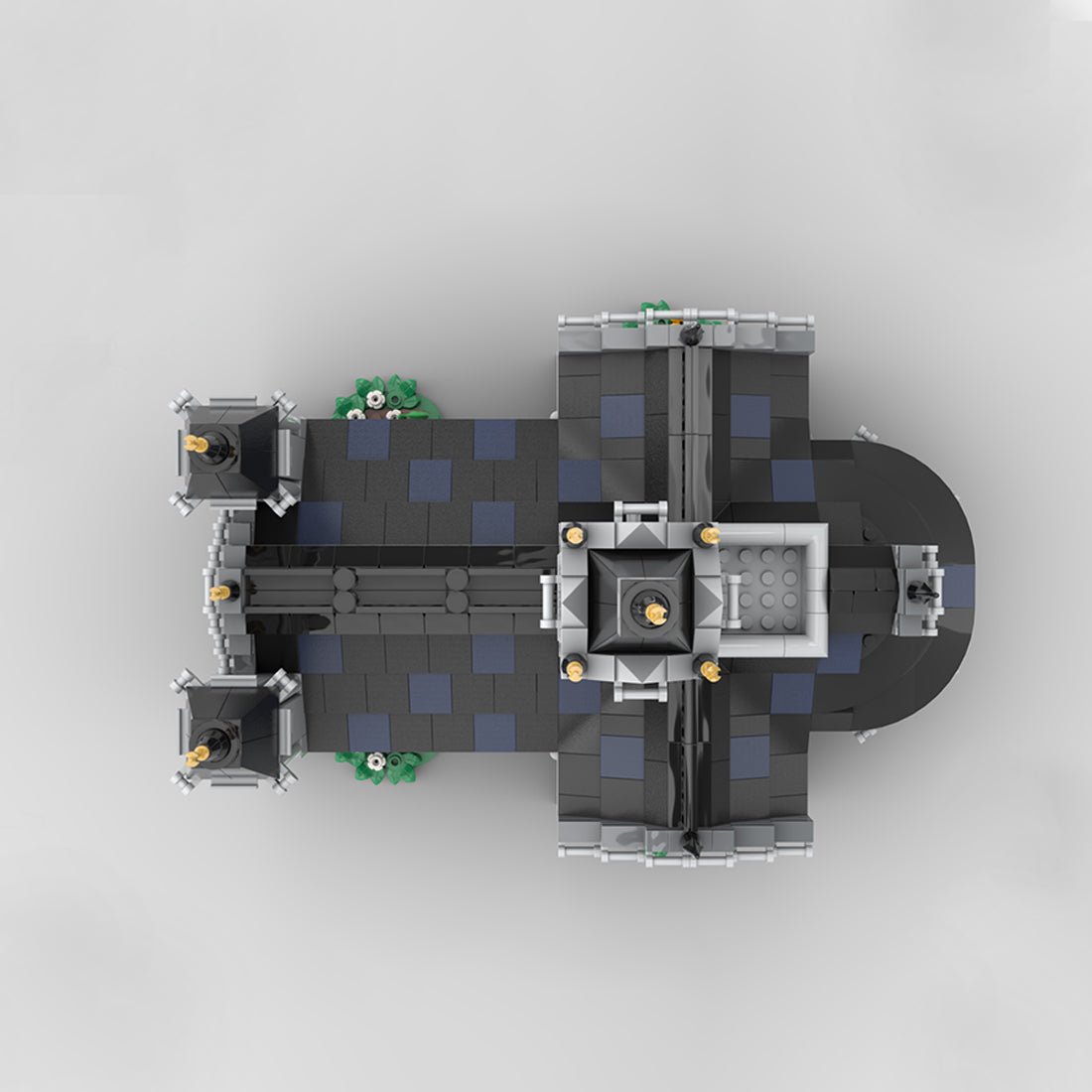 MOC - 192638 Medieval Church Klemmbausteine - LesDiy - Klemmbausteine