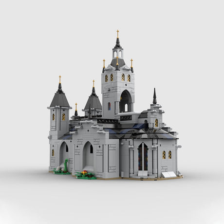 MOC - 192638 Medieval Church Klemmbausteine - LesDiy - Klemmbausteine