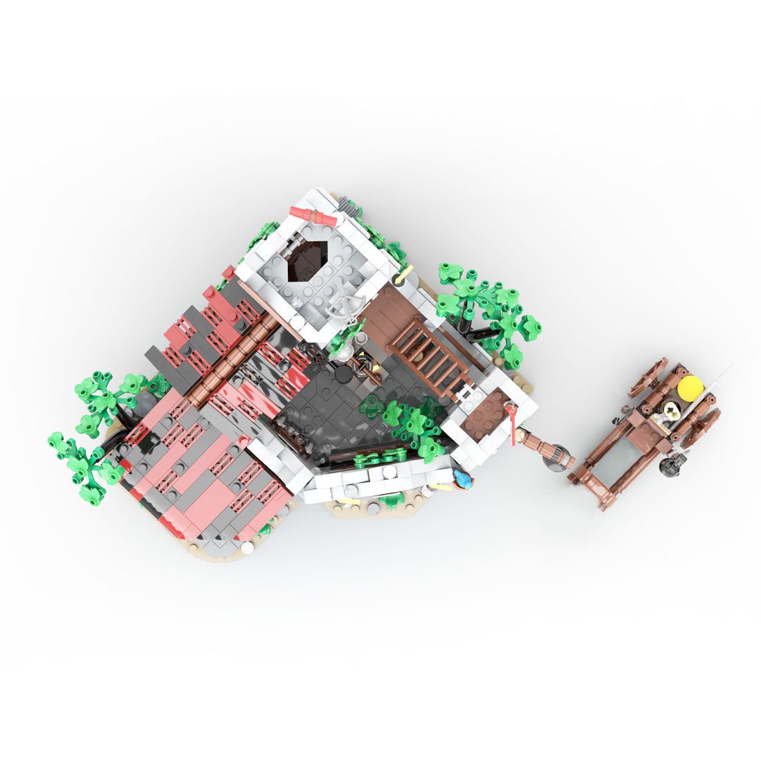 MOC - 193205 Wolfpack Den Klemmbausteine - LesDiy - Klemmbausteine