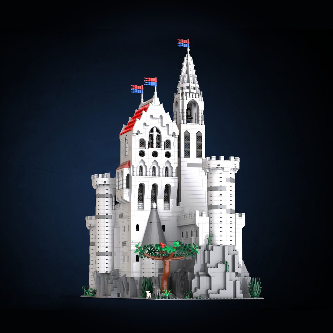 MOC - 193221 King's Castle - The King returns Klemmbausteine - LesDiy - Klemmbausteine