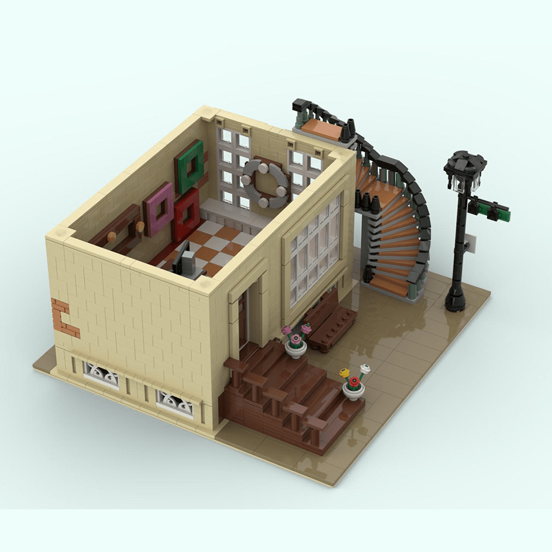 MOC - 193281 The Frame Shop Klemmbausteine - LesDiy - Klemmbausteine