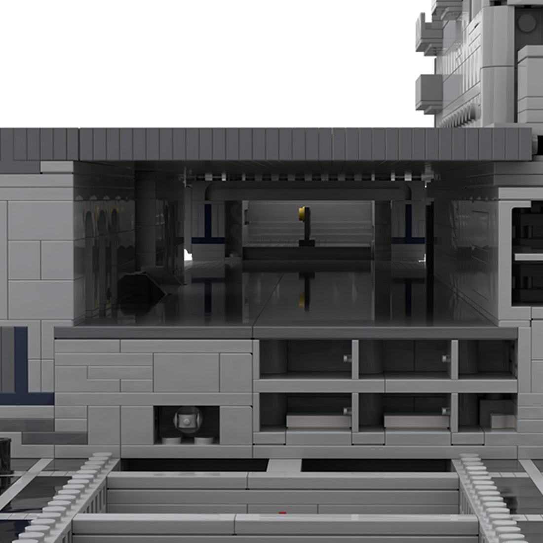 MOC - 193317 USS Intrepid (CV - 11) Klemmbausteine - LesDiy - Klemmbausteine