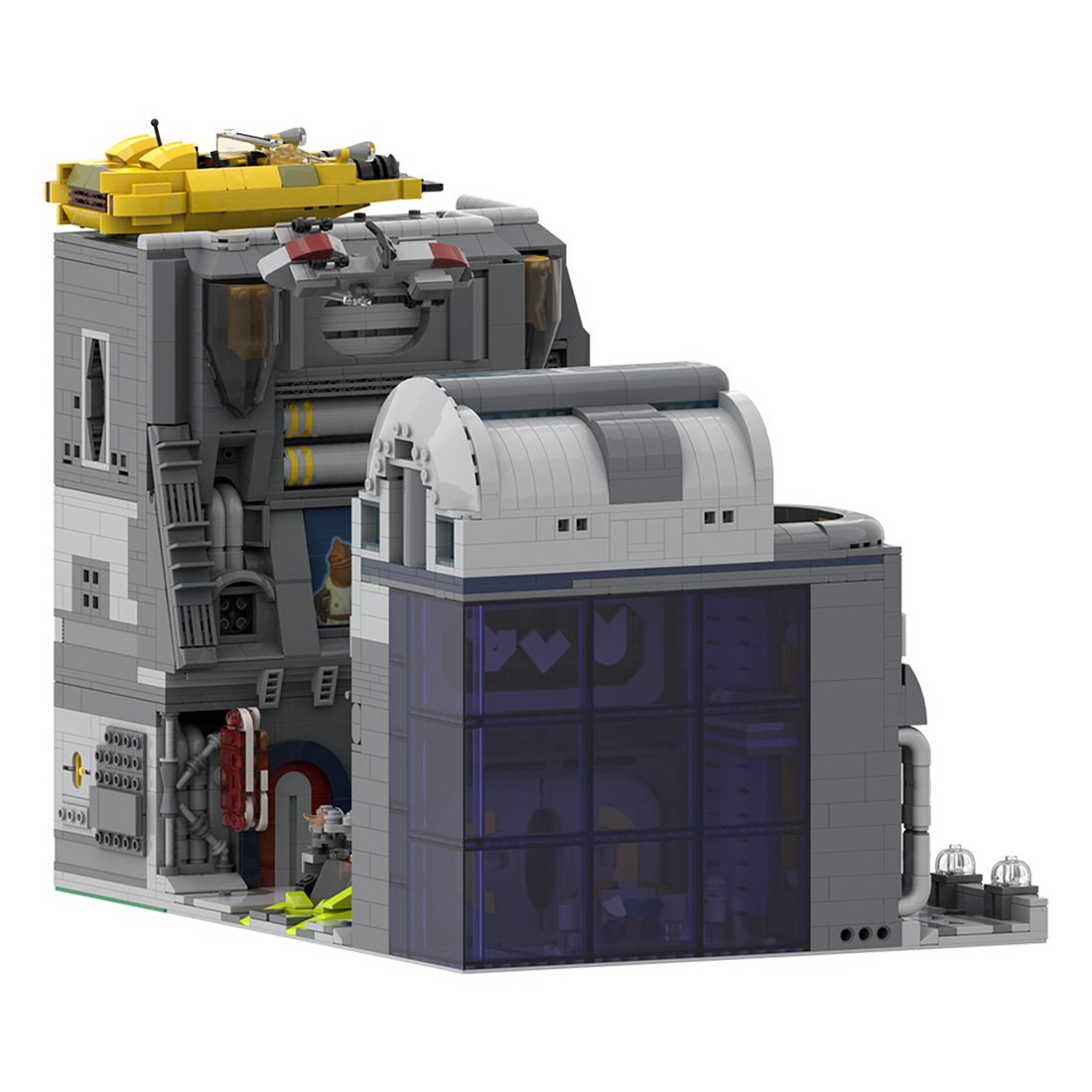 MOC - 193365 Coruscant Uscru Entertainment District Modular Klemmbausteine - LesDiy - Klemmbausteine