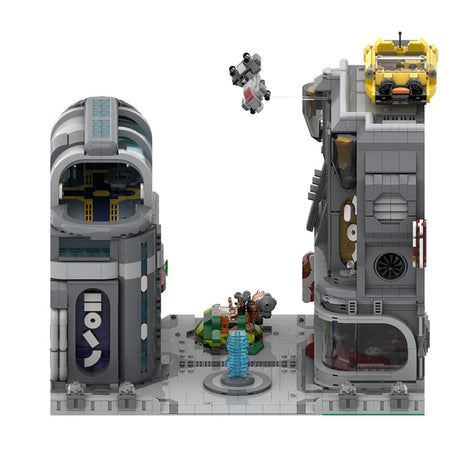 MOC - 193365 Coruscant Uscru Entertainment District Modular Klemmbausteine - LesDiy - Klemmbausteine