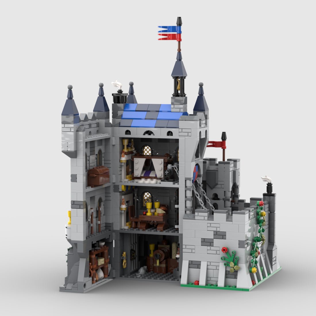 MOC - 193381 Impenetrable Dungeon Klemmbausteine - LesDiy - Klemmbausteine