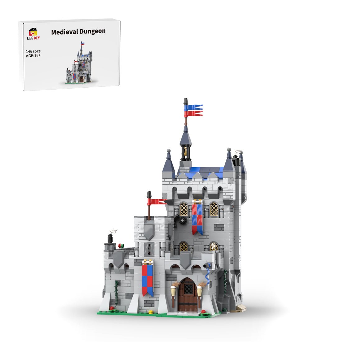 MOC - 193381 Impenetrable Dungeon Klemmbausteine - LesDiy - Klemmbausteine