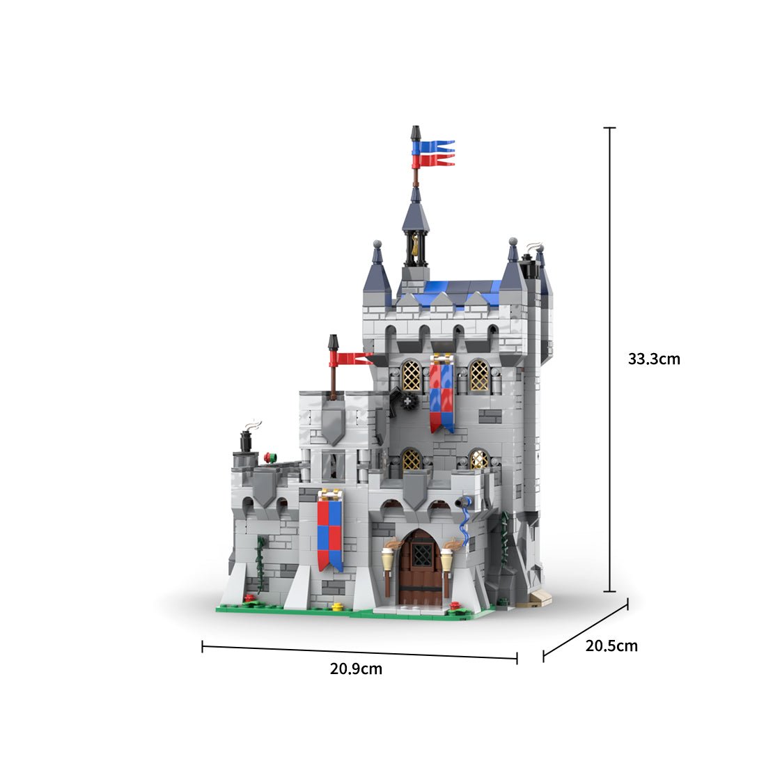 MOC - 193381 Impenetrable Dungeon Klemmbausteine - LesDiy - Klemmbausteine