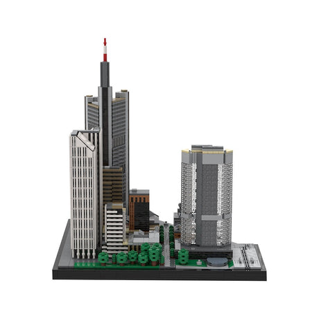 MOC - 194842 Frankfurt Neue Mainzer Straße skyscrapers part 2 Klemmbausteine - LesDiy - Klemmbausteine