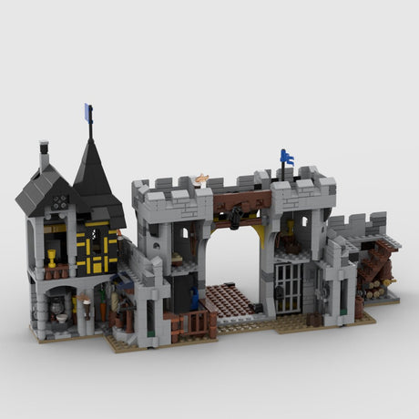 MOC - 194959 Black Falcons Fortress Klemmbausteine - LesDiy - Klemmbausteine