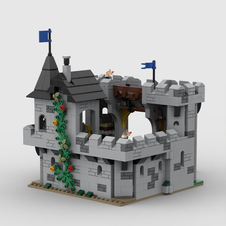 MOC - 194959 Black Falcons Fortress Klemmbausteine - LesDiy - Klemmbausteine
