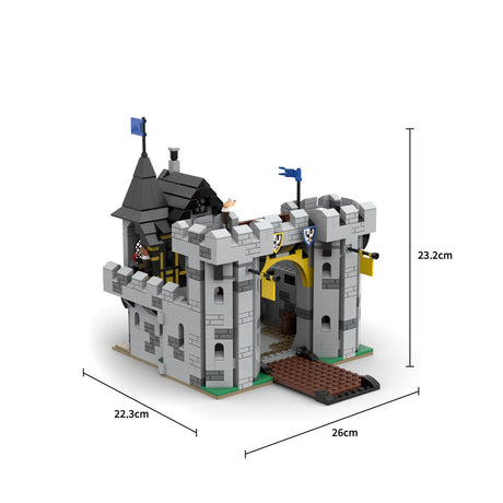 MOC - 194959 Black Falcons Fortress Klemmbausteine - LesDiy - Klemmbausteine