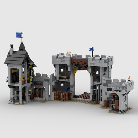 MOC - 194959 Black Falcons Fortress Klemmbausteine - LesDiy - Klemmbausteine