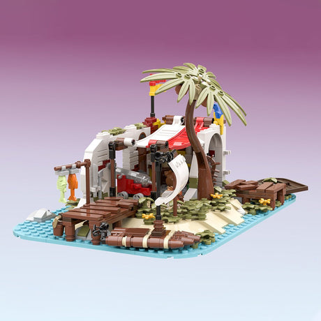 MOC - 195318 Steve's Hideout Klemmbausteine - LesDiy - Klemmbausteine