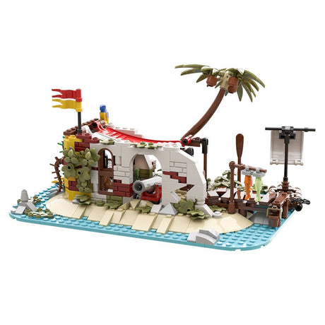 MOC - 195318 Steve's Hideout Klemmbausteine - LesDiy - Klemmbausteine