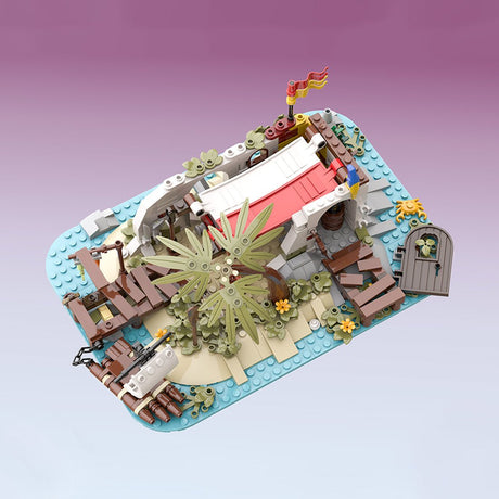 MOC - 195318 Steve's Hideout Klemmbausteine - LesDiy - Klemmbausteine