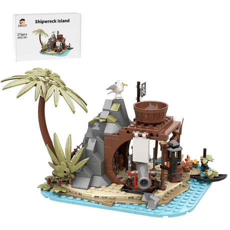 MOC - 195694 Shipwreck Island Klemmbausteine - LesDiy - Klemmbausteine