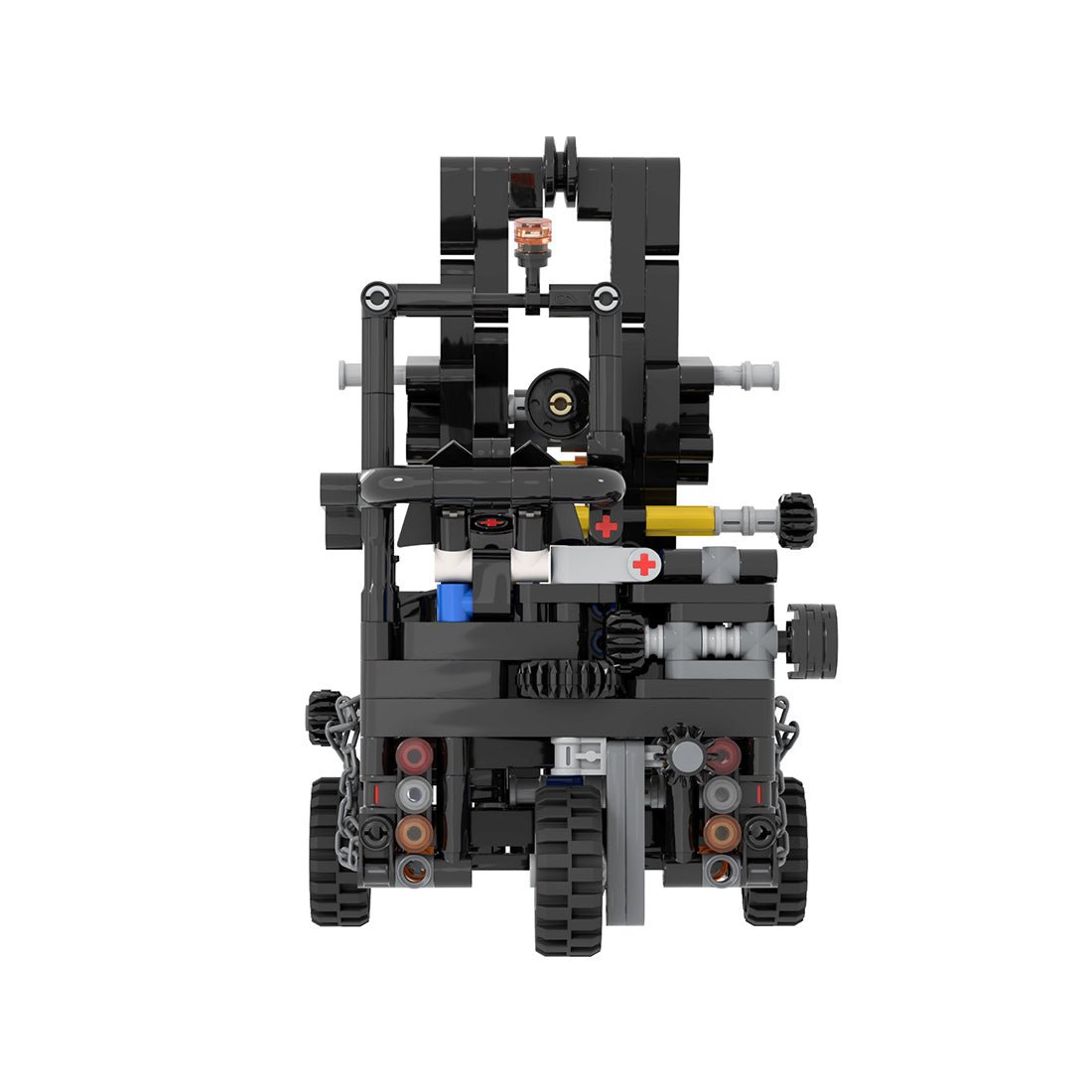 MOC - 195772 Moffett Forklift Klemmbausteine - LesDiy - Klemmbausteine