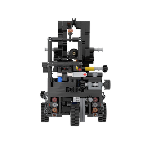 MOC - 195772 Moffett Forklift Klemmbausteine - LesDiy - Klemmbausteine