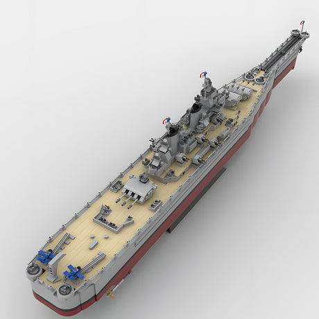 MOC - 196414 U.S Missouri BB - 63 klemmbausteine - LesDiy - Klemmbausteine