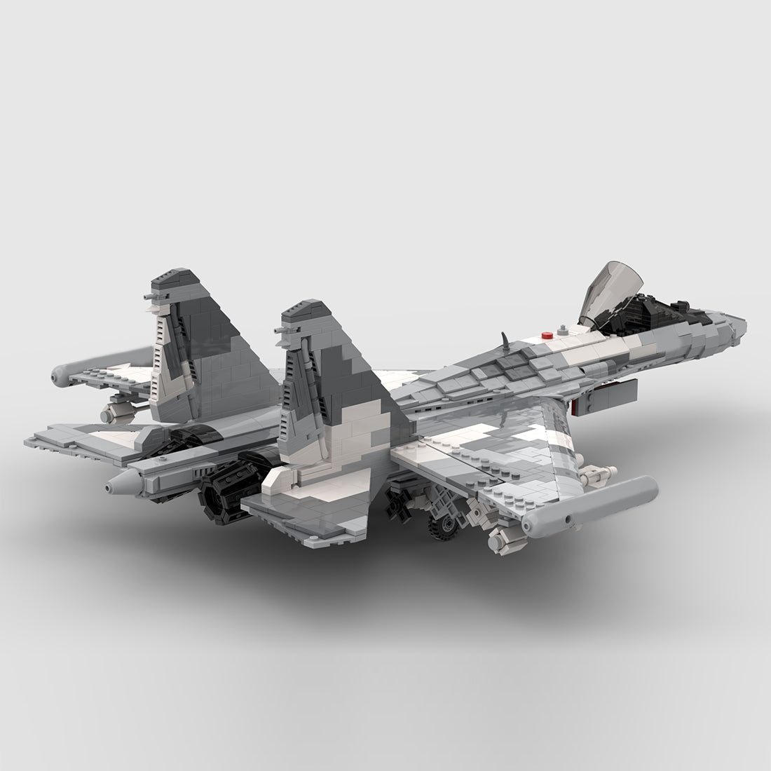 MOC - 196507 Su - 35 blue 902 Klemmbausteine - LesDiy - Klemmbausteine