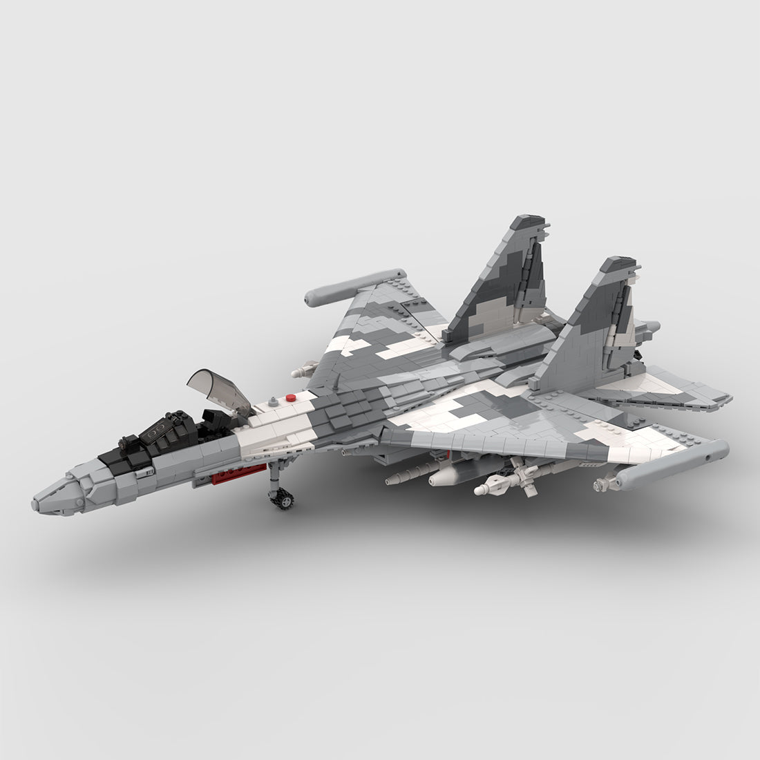 MOC - 196507 Su - 35 blue 902 Klemmbausteine - LesDiy - Klemmbausteine