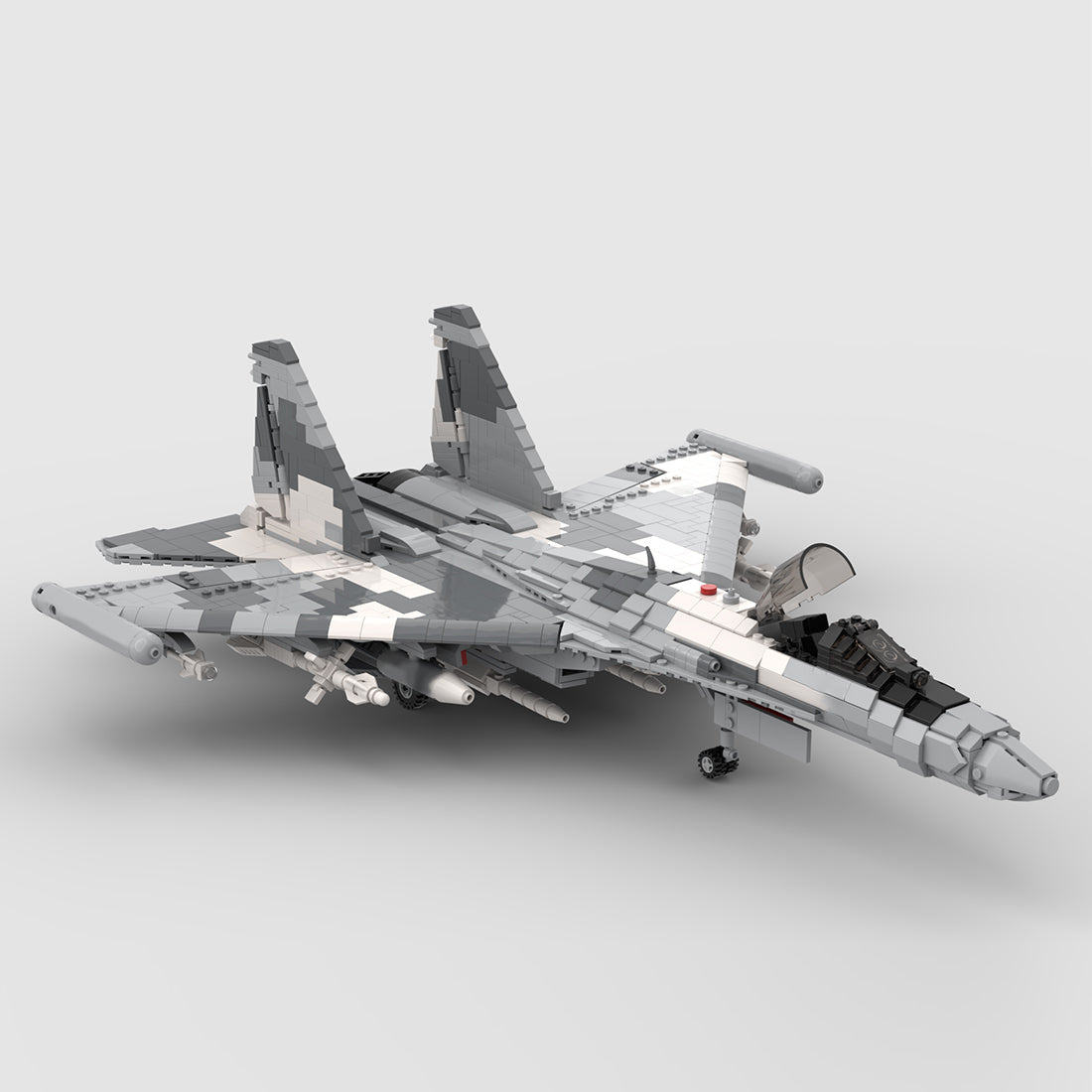 MOC - 196507 Su - 35 blue 902 Klemmbausteine - LesDiy - Klemmbausteine