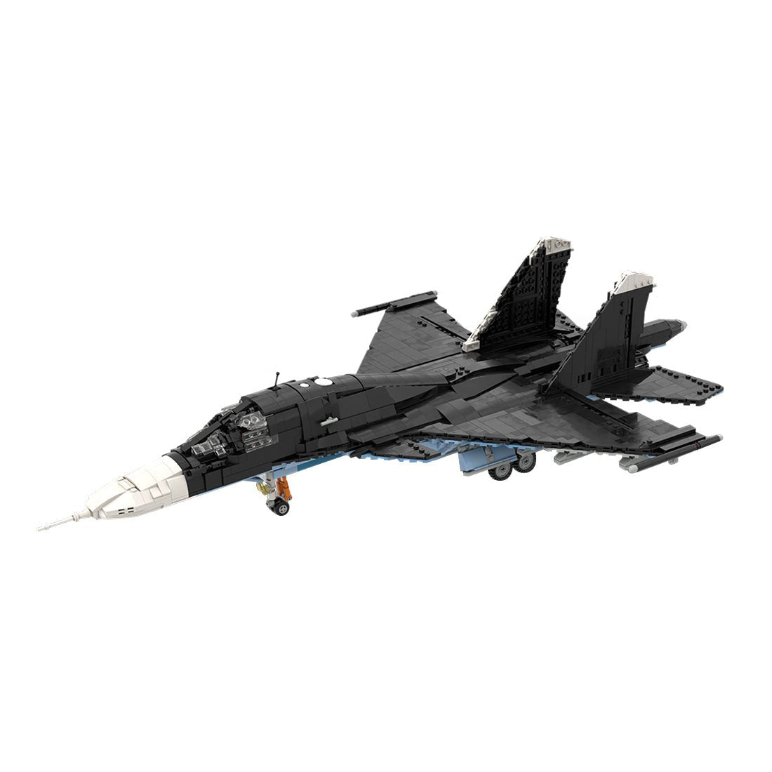 MOC - 196842 Sukhoi | SU - 34 Fullback - 1:35 Scale Klemmbausteine - LesDiy - Klemmbausteine