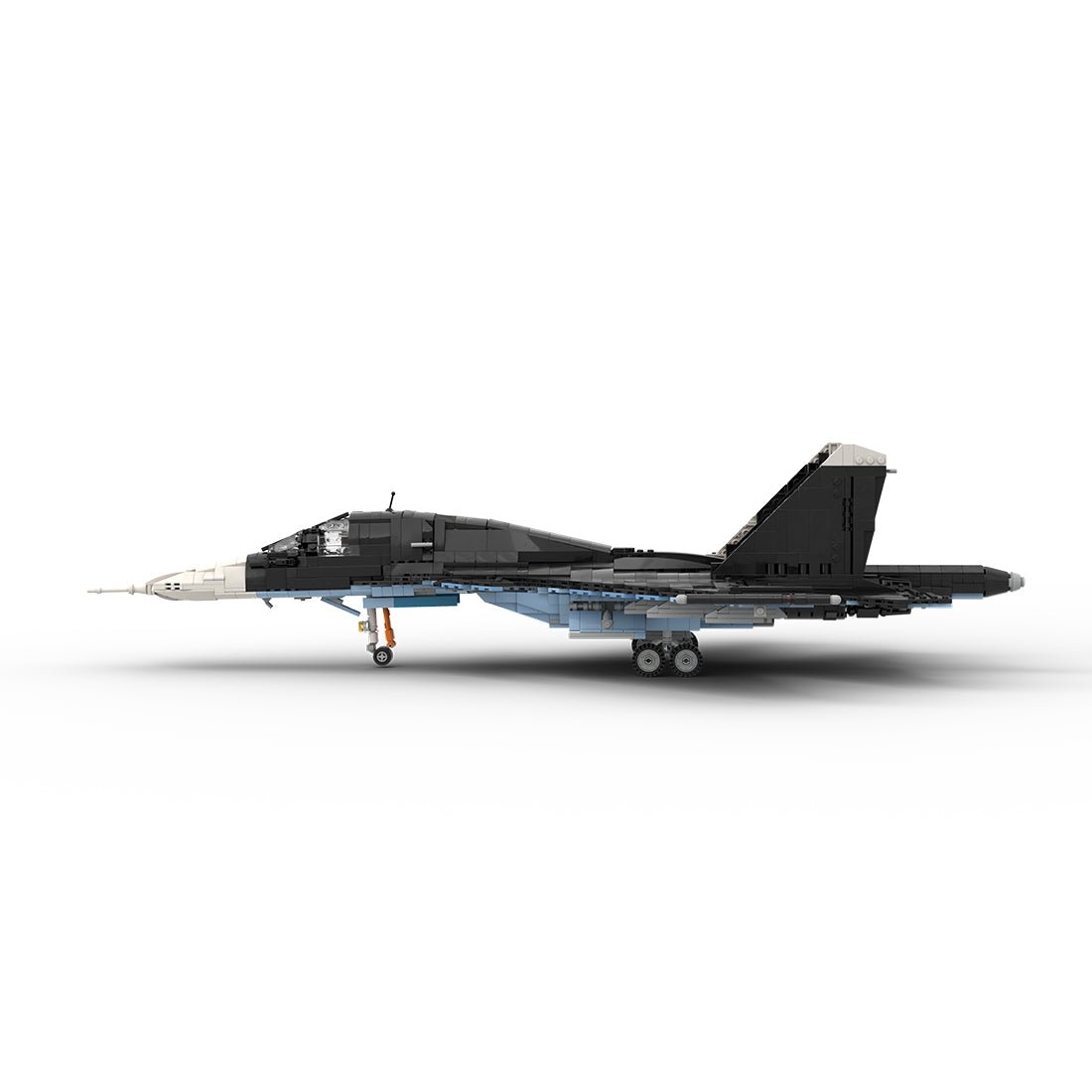 MOC - 196842 Sukhoi | SU - 34 Fullback - 1:35 Scale Klemmbausteine - LesDiy - Klemmbausteine