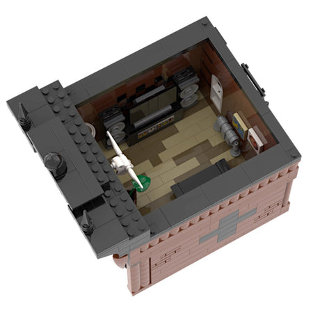 MOC - 197722 Gothic Town House Klemmbausteine - LesDiy - Klemmbausteine