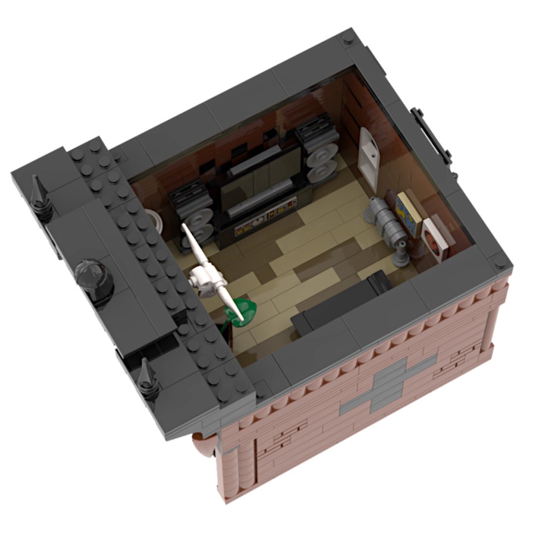 MOC - 197722 Gothic Town House Klemmbausteine - LesDiy - Klemmbausteine