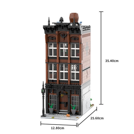 MOC - 197722 Gothic Town House Klemmbausteine - LesDiy - Klemmbausteine