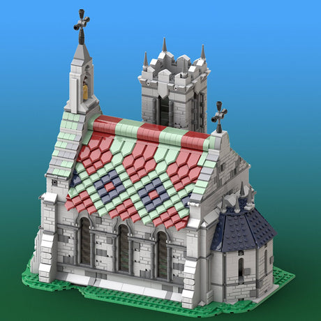 MOC - 198172 The Old Church Klemmbausteine - LesDiy - Klemmbausteine
