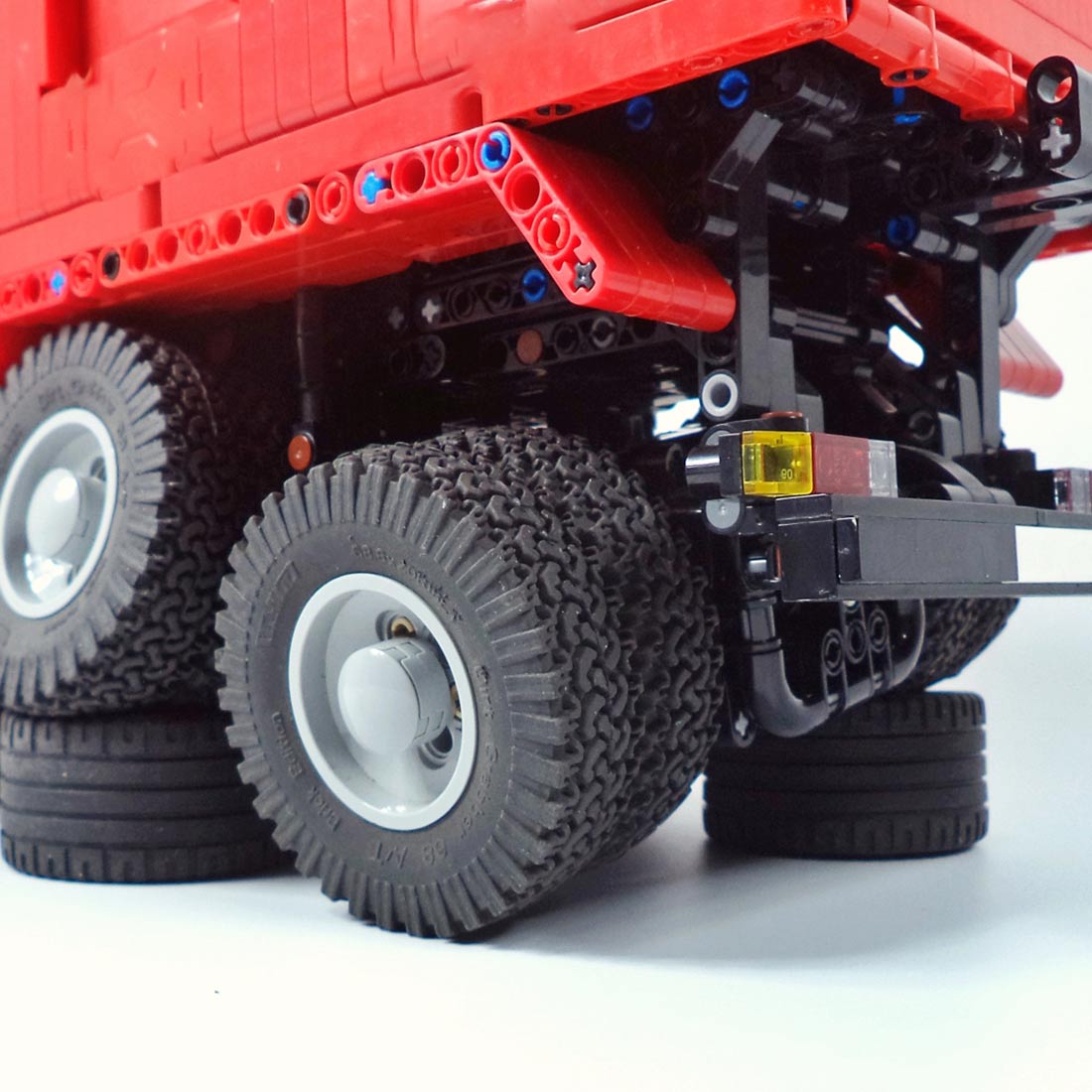 MOC - 198225 Technic RC Pneumatic Dump Truck (2.4GHz) Klemmbausteine - LesDiy - Klemmbausteine