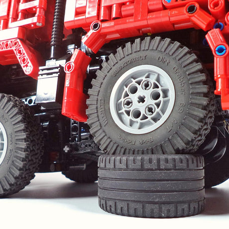 MOC - 198225 Technic RC Pneumatic Dump Truck (2.4GHz) Klemmbausteine - LesDiy - Klemmbausteine