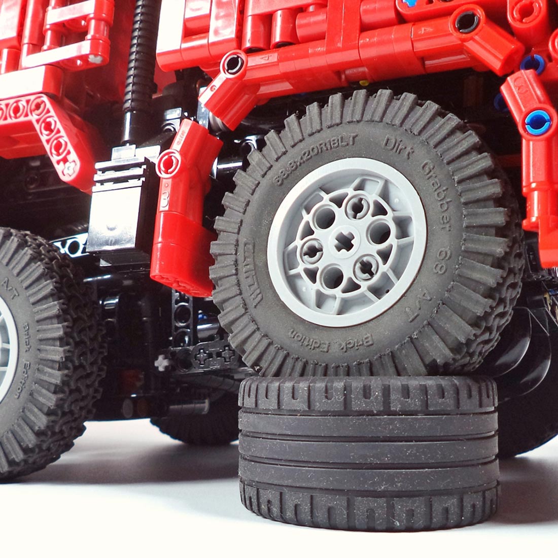 MOC - 198225 Technic RC Pneumatic Dump Truck (2.4GHz) Klemmbausteine - LesDiy - Klemmbausteine