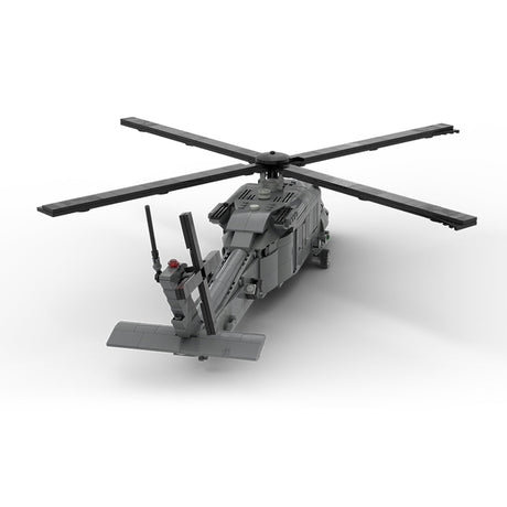 MOC - 198409 Sikorsky | UH - 60 BLACK HAWK - 1:35 Klemmbausteine - LesDiy - Klemmbausteine