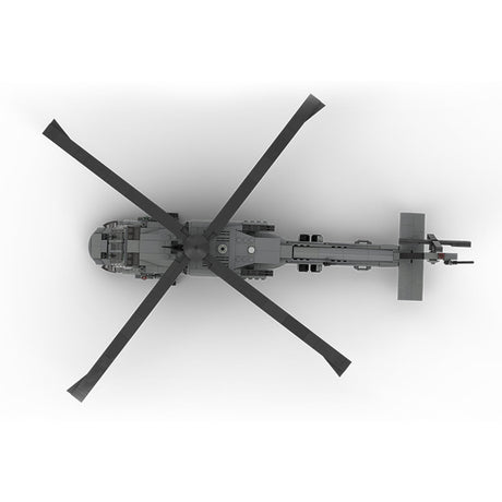 MOC - 198409 Sikorsky | UH - 60 BLACK HAWK - 1:35 Klemmbausteine - LesDiy - Klemmbausteine