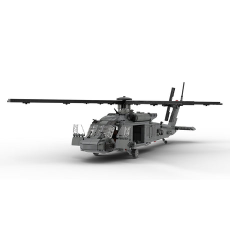 MOC - 198409 Sikorsky | UH - 60 BLACK HAWK - 1:35 Klemmbausteine - LesDiy - Klemmbausteine