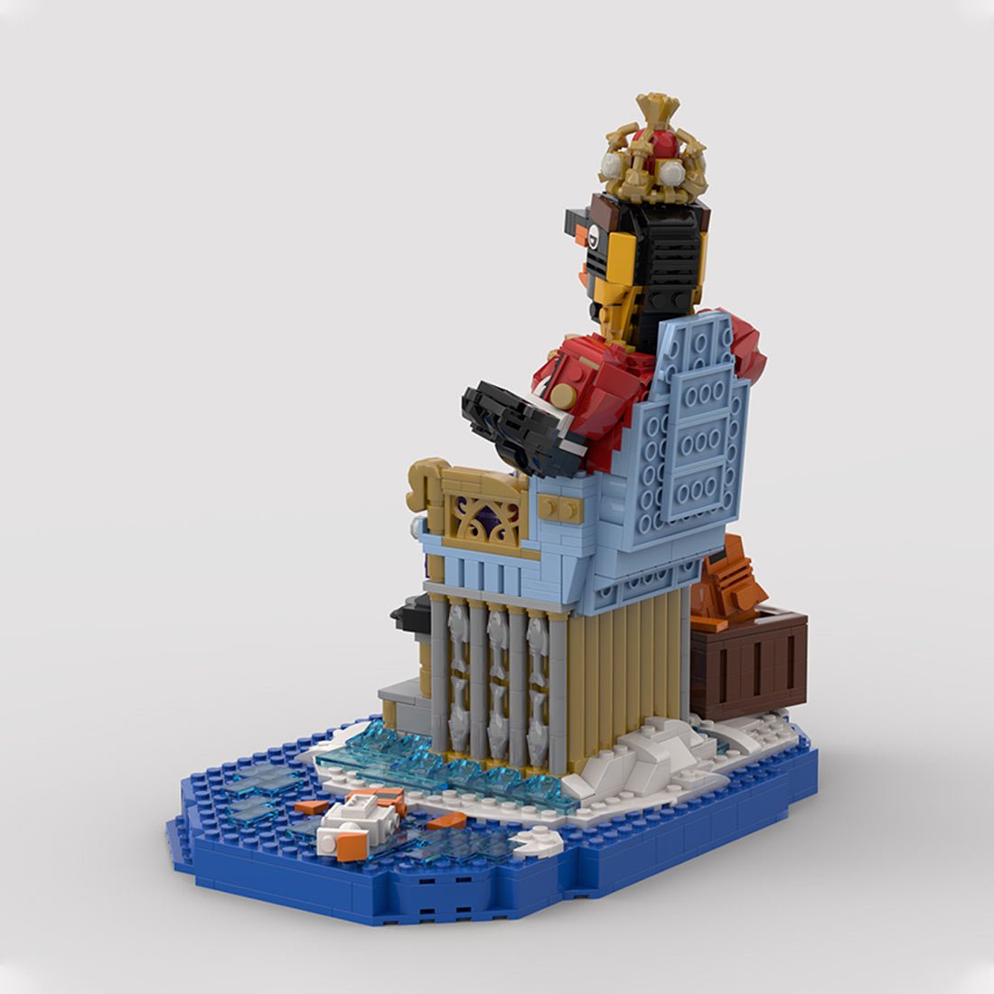 MOC - 199230 The King Penguin (King Collection part 1/3) Klemmbausteine - LesDiy - Klemmbausteine