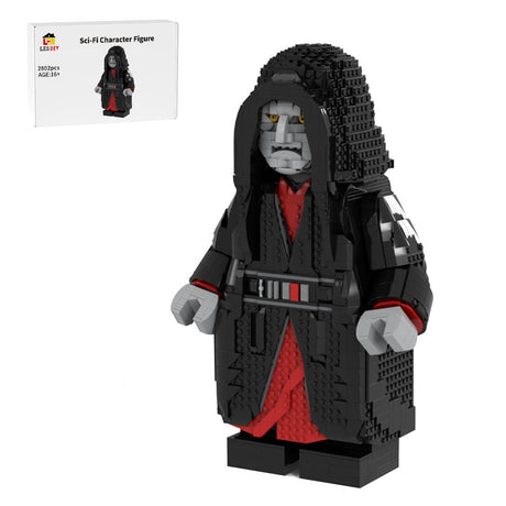 MOC - 200404 Emperor Palpatine Megafigureversion Klemmbausteine - LesDiy - Klemmbausteine