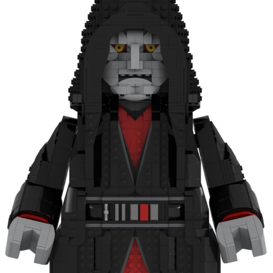 MOC - 200404 Emperor Palpatine Megafigureversion Klemmbausteine - LesDiy - Klemmbausteine