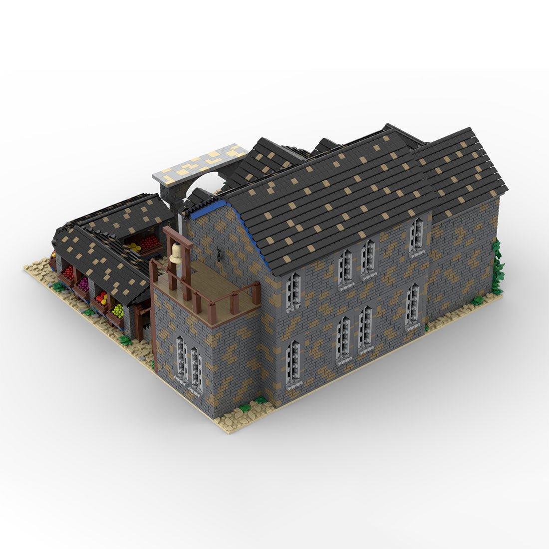 MOC - 201061 Age of Empires - Market (Western European) Klemmbausteine - LesDiy - Klemmbausteine