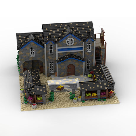 MOC - 201061 Age of Empires - Market (Western European) Klemmbausteine - LesDiy - Klemmbausteine