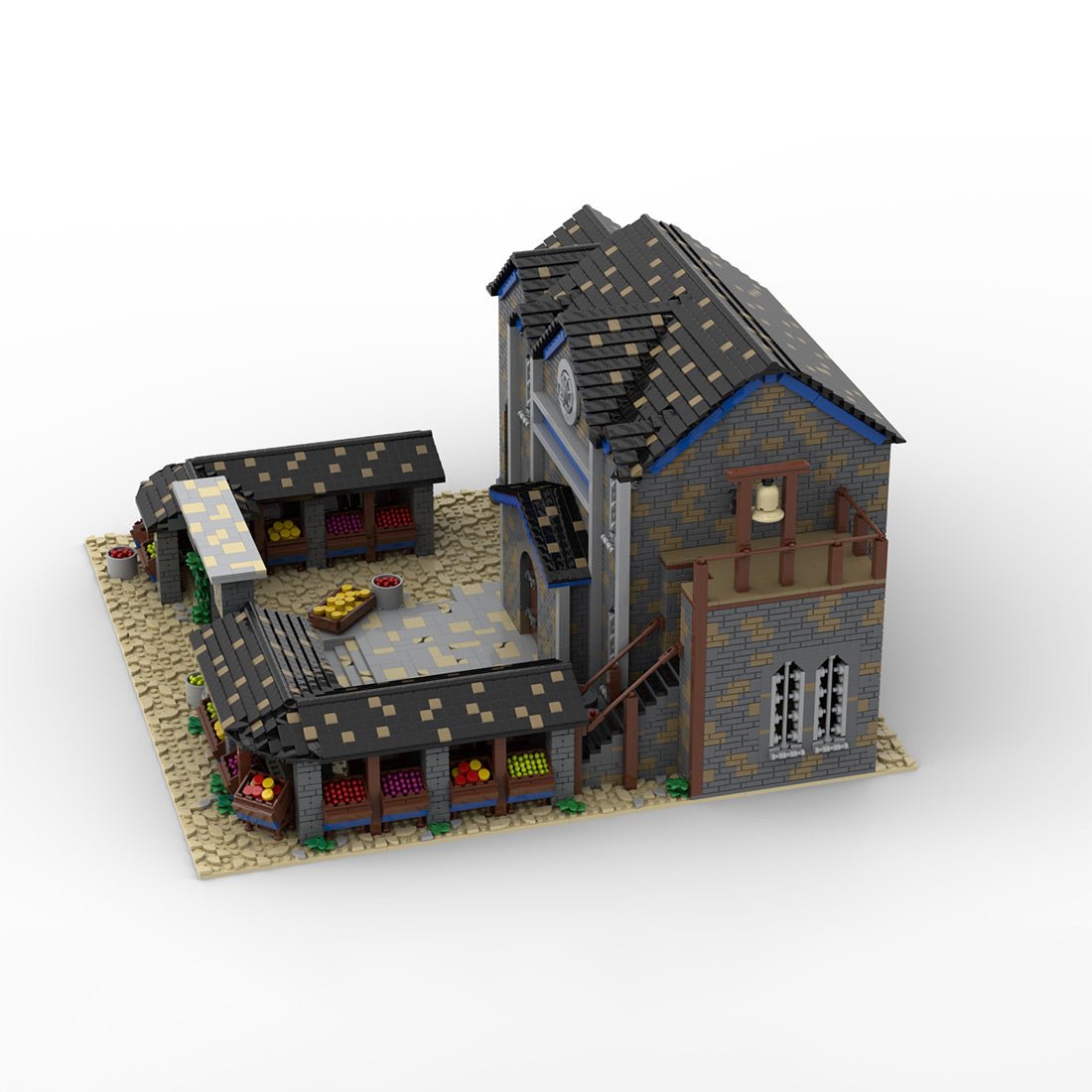 MOC - 201061 Age of Empires - Market (Western European) Klemmbausteine - LesDiy - Klemmbausteine