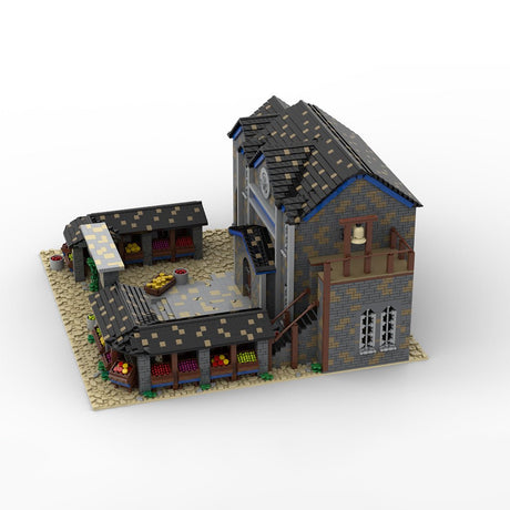 MOC - 201061 Age of Empires - Market (Western European) Klemmbausteine - LesDiy - Klemmbausteine