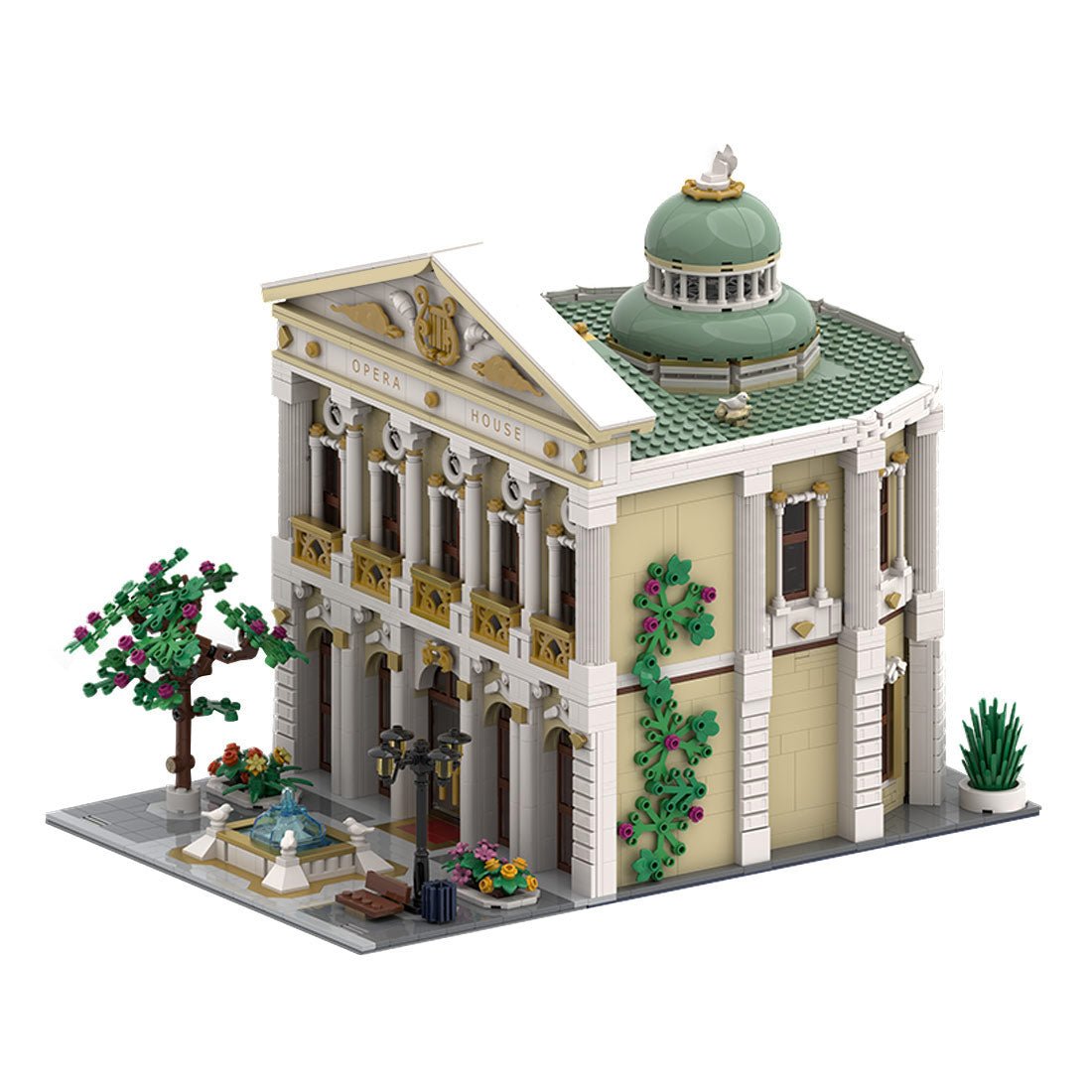 MOC - 201245 Opera House Klemmbausteine - LesDiyproduct_type##