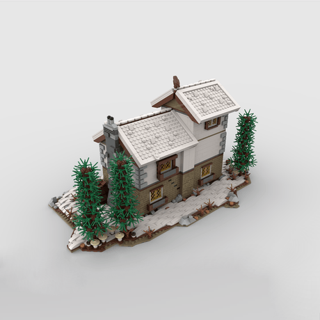 MOC - 201818 Family Cottage Klemmbausteine - LesDiy - Klemmbausteine